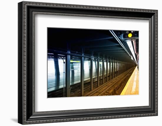 Subway Stations - Manhattan - New York City - United States-Philippe Hugonnard-Framed Photographic Print