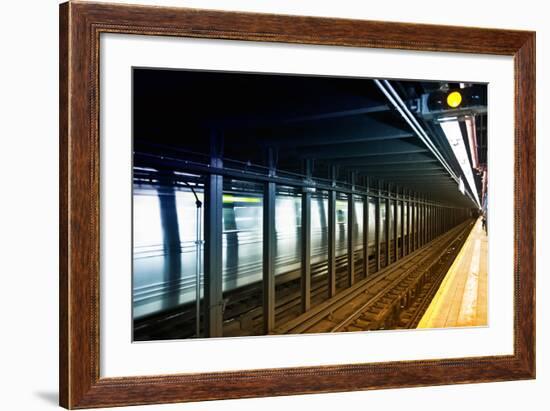 Subway Stations - Manhattan - New York City - United States-Philippe Hugonnard-Framed Photographic Print