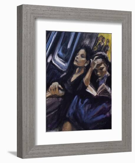 Subway Stories, New York City-Patti Mollica-Framed Giclee Print