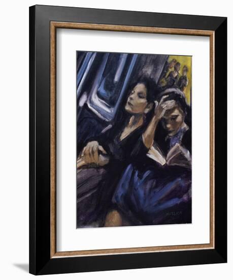 Subway Stories, New York City-Patti Mollica-Framed Giclee Print