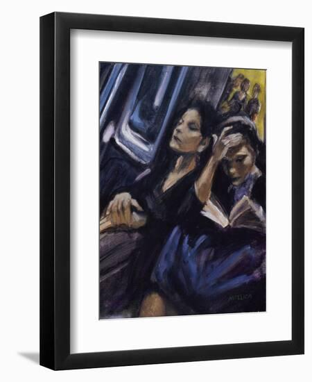 Subway Stories, New York City-Patti Mollica-Framed Giclee Print