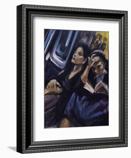 Subway Stories, New York City-Patti Mollica-Framed Giclee Print