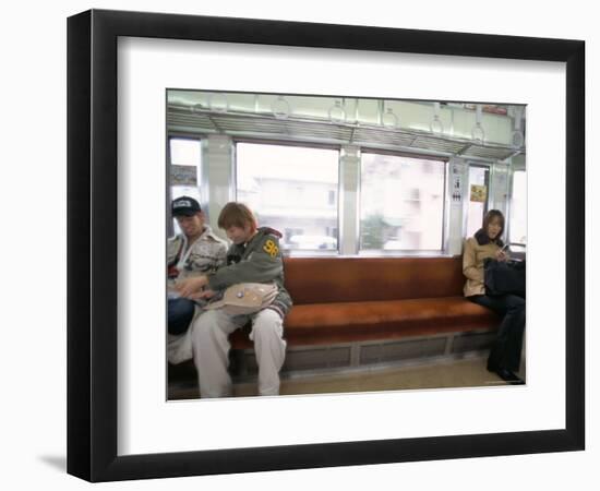 Subway, Tokyo, Japan-Christian Kober-Framed Photographic Print