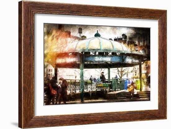 Subway Union Square-Philippe Hugonnard-Framed Premium Giclee Print