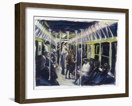 Subway-Patti Mollica-Framed Giclee Print