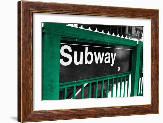 Subway-Susan Bryant-Framed Art Print