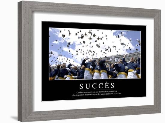 Succès: Citation Et Affiche D'Inspiration Et Motivation-null-Framed Photographic Print