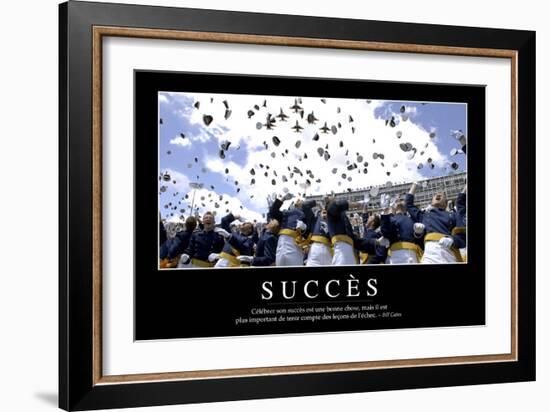 Succès: Citation Et Affiche D'Inspiration Et Motivation-null-Framed Photographic Print