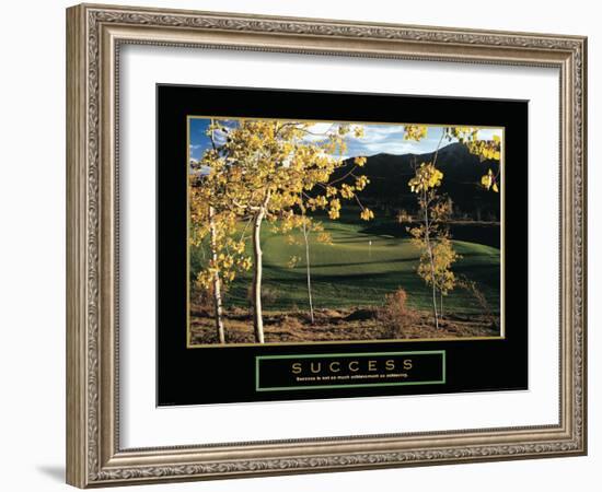 Success - Golf II-unknown unknown-Framed Photo