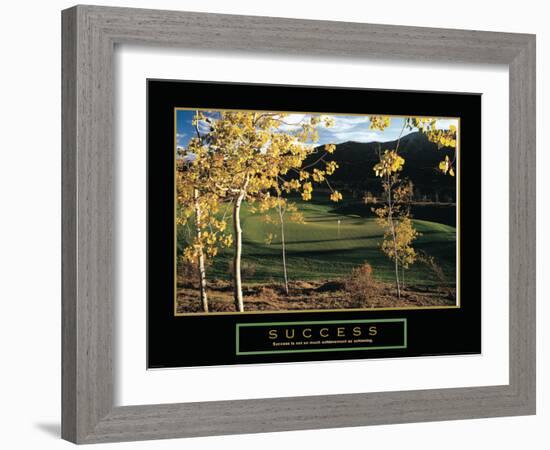 Success - Golf II-unknown unknown-Framed Photo