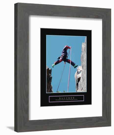 Success - Rock Jumper-Unknown Unknown-Framed Photo