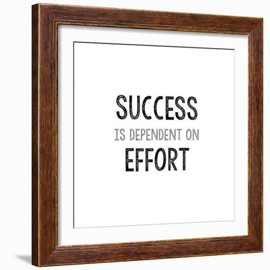 Success-Bella Dos Santos-Framed Art Print