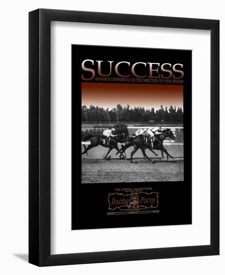 Success-null-Framed Art Print