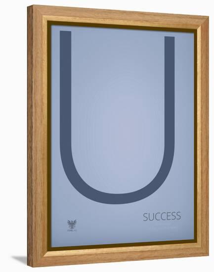 Success-TypeLike-Framed Stretched Canvas