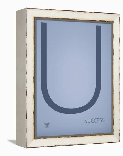 Success-TypeLike-Framed Stretched Canvas