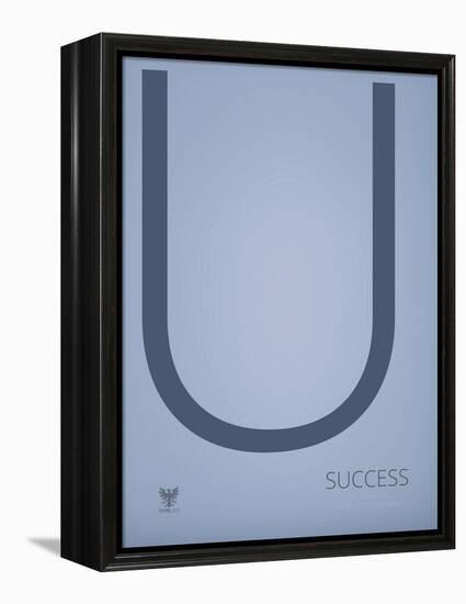 Success-TypeLike-Framed Stretched Canvas