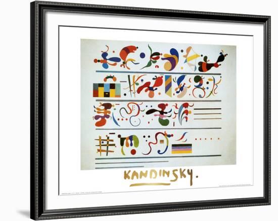 Succession, c.1935-Wassily Kandinsky-Framed Art Print