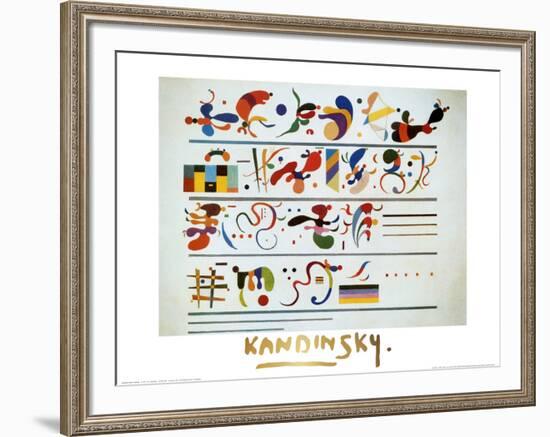 Succession, c.1935-Wassily Kandinsky-Framed Art Print