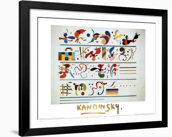 Succession, c.1935-Wassily Kandinsky-Framed Art Print