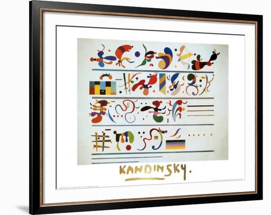 Succession, c.1935-Wassily Kandinsky-Framed Art Print