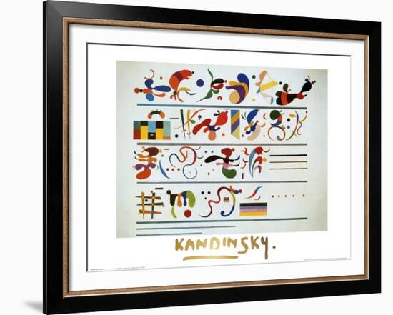 Succession, c.1935-Wassily Kandinsky-Framed Art Print