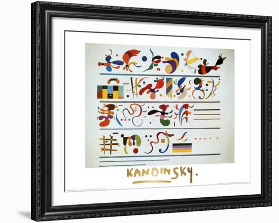 Succession, c.1935-Wassily Kandinsky-Framed Art Print