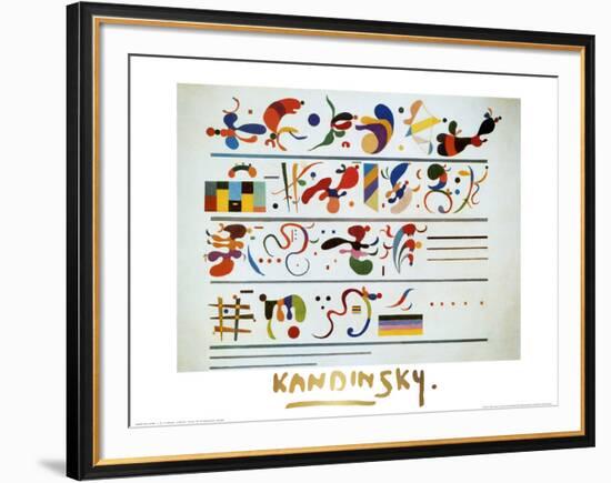 Succession, c.1935-Wassily Kandinsky-Framed Art Print