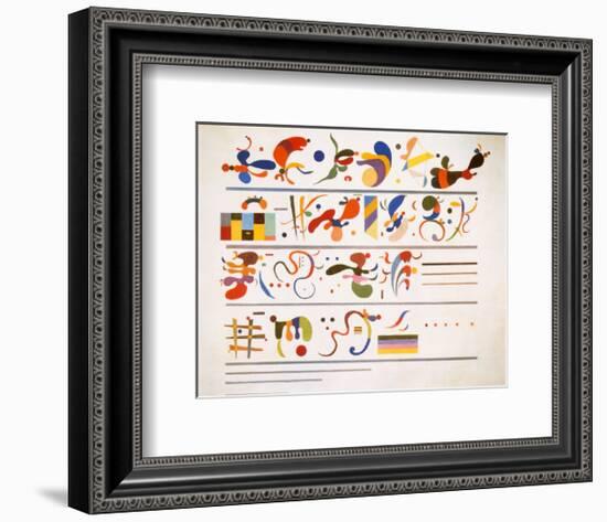 Succession, c.1935-Wassily Kandinsky-Framed Art Print