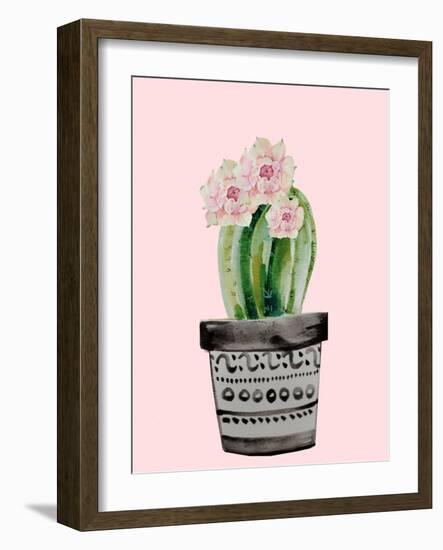 Succulant D-Boho Hue Studio-Framed Art Print