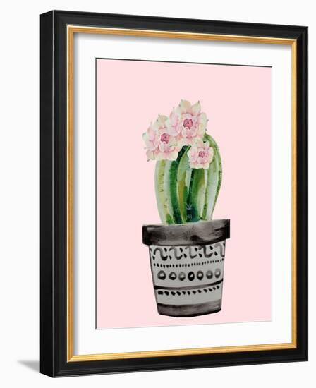 Succulant D-Boho Hue Studio-Framed Art Print