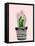 Succulant D-Boho Hue Studio-Framed Stretched Canvas