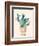 Succulant H-Boho Hue Studio-Framed Premium Giclee Print