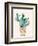 Succulant H-Boho Hue Studio-Framed Premium Giclee Print