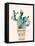 Succulant H-Boho Hue Studio-Framed Stretched Canvas