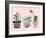 Succulant Trio-Boho Hue Studio-Framed Art Print