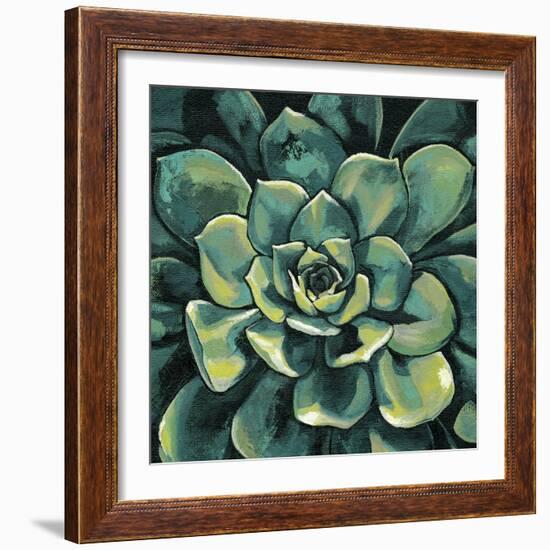 Succulent Bloom I-Megan Meagher-Framed Premium Giclee Print