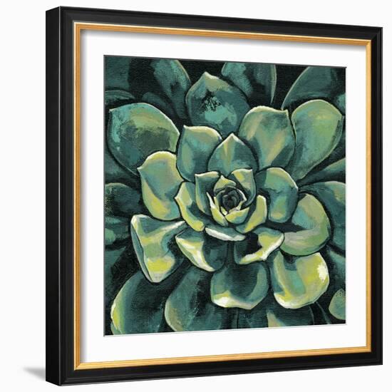 Succulent Bloom I-Megan Meagher-Framed Premium Giclee Print