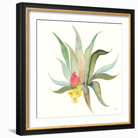 Succulent Desert V-Kristy Rice-Framed Art Print