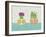 Succulent Duo II-Chariklia Zarris-Framed Art Print