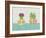 Succulent Duo II-Chariklia Zarris-Framed Art Print