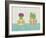 Succulent Duo II-Chariklia Zarris-Framed Art Print