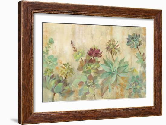 Succulent Garden-Silvia Vassileva-Framed Art Print