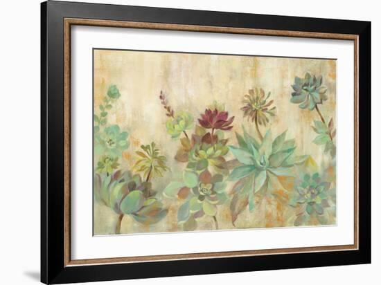 Succulent Garden-Silvia Vassileva-Framed Art Print