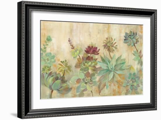 Succulent Garden-Silvia Vassileva-Framed Art Print