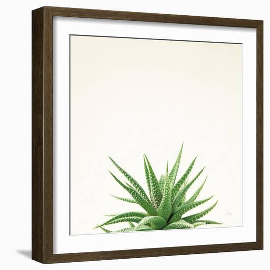 Succulent Simplicity I Neutral-Felicity Bradley-Framed Art Print