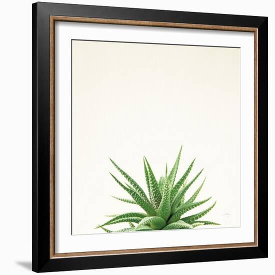 Succulent Simplicity I Neutral-Felicity Bradley-Framed Art Print