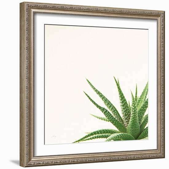 Succulent Simplicity II Neutral-Felicity Bradley-Framed Art Print