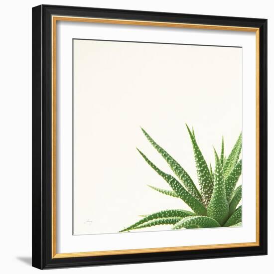 Succulent Simplicity II Neutral-Felicity Bradley-Framed Art Print