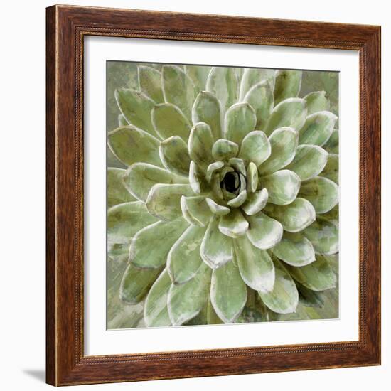 Succulent Verde II-Lindsay Benson-Framed Art Print