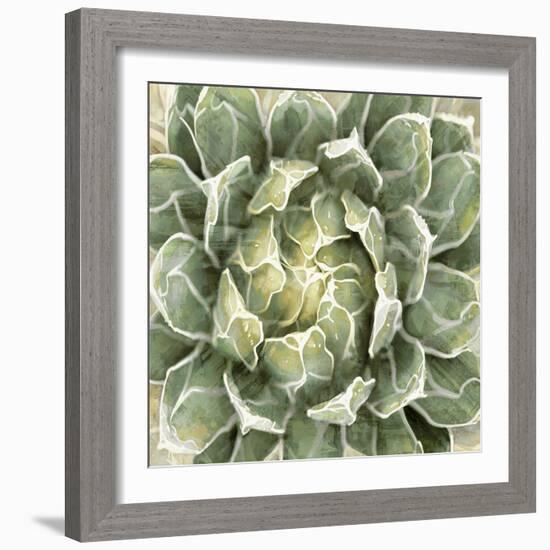 Succulent Verde III-Lindsay Benson-Framed Art Print